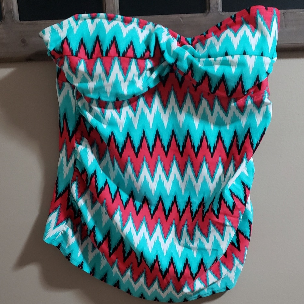 Merona Bandeau Tankini Top